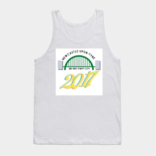 Newcastle upon Tyne 3rd best party city. Tank Top